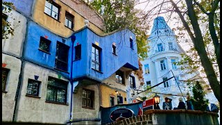 4K HUNDERTWASSERHAUS WIEN  10OKT 2024 [upl. by Pleione]