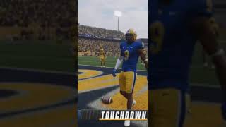 Nate Yarnell With A TD Pass To Konata Mumpfield Vs West Virginia [upl. by Assylem]