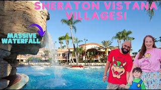 Staycation at Sheraton Vistana Villages on International Dr in Connecting Single King Bed Suites [upl. by Eijneb]