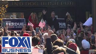 Sen Loeffler Perdue and Ivanka Trump host campaign rally in Georgia [upl. by Yrogerg]