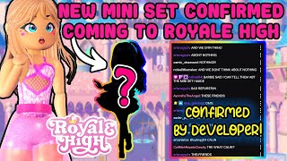 NEW Mini Set Confirmed Coming To Royale High Update News [upl. by Nira]