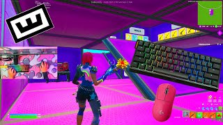 ⭐️Unboxing Wooting 60HE Keyboard⭐️ASMR Chill 🤩3V3V3 Go Goated 🎧 Satisfying Fortnite 360 FPS 4K⭐️ [upl. by Notsla315]