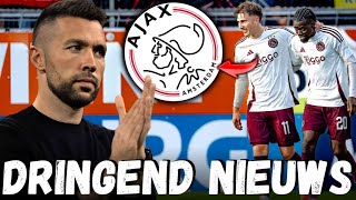 💥OPGEWONDEN MENIGTE VERRASSINGEN MET VERANDERINGEN AJAX NIEUWS VANDAAG [upl. by Anitsirhcairam]