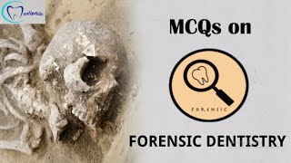 MCQs on Forensic dentistry  Dentophile [upl. by Icnan715]