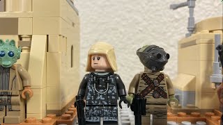 lego star wars bad trade battle lego stop motion [upl. by Animehliw]