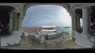 VENICE • 360 VIEW of the St Marks Square [upl. by Ellerrehc]