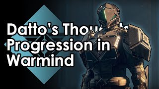 Destiny 2 Dattos Thoughts on Progression amp Loot in Warmind [upl. by White]