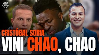 CRISTÓBAL SORIA SE MOFA Y PONE A CANTAR A PERIODISTA PANAMEÑO ¡VINÍCIUS BALÓN DE ORO [upl. by Aramot]