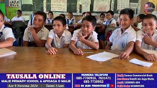 Faalauiloa Tausala Online  Malie Primary School 9 Nov 2024 [upl. by Ruyam]