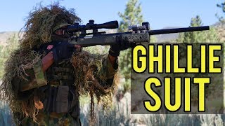 Ghillie Suit Airsoft Sniper  Evikecom Airsoft Camp ASG M40A3 [upl. by Atok]