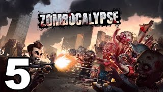 Zombocalypse  Gameplay Walkthrough Part 5  Prison iOS Android [upl. by Ellersick]