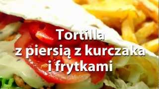 Tortilla z kurczakiem  smaczneprzepisypl [upl. by Faxan]