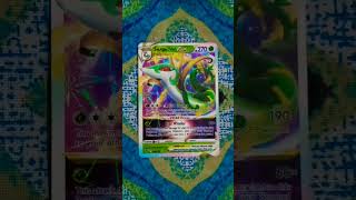 Serperior V Star pokemon card 😍😍 shorts viral collections [upl. by Ainitsirhc]