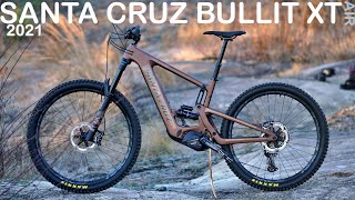 2021 Santa Cruz Bullit XT Air  First ride review eMTB Videos [upl. by Byron]