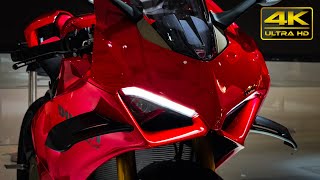 2023 Ducati Panigale V4 S  Specifications  Walkaround  Ducati Motorcycles 2023  4K [upl. by Rehpretsirhc]