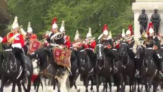 IMMSUK Household Cavalry Mounted Band  June 2016 [upl. by Aciras]