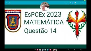 EsPCEx 2023 questão 14 Sabendo que x E R o produto dos valores de x que tornam nulo o determinante [upl. by Milli202]