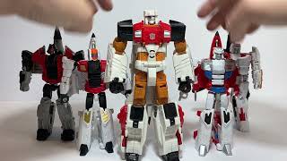 Transformers Combiner Wars SILVERBOLT Review [upl. by Kcirdec]