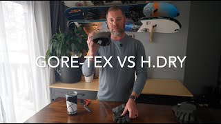 GoreTex Vs H Dry What Do the WPB Membranes Look Like [upl. by Pazia991]