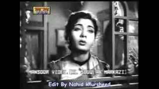 Shikayat Kya Karun Dono Taraf Gham Ka Fasana HaiLataFilmKundan 1955 [upl. by Salman935]