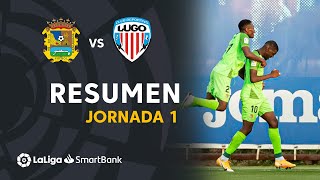 Resumen de CF Fuenlabrada vs CD Lugo 20 [upl. by Ateloiv]