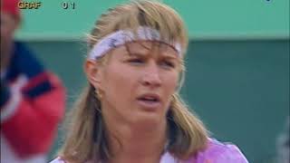 Arantxa SanchezVicario vs Steffi Graf 1991 RG Highlights [upl. by Nyvrem914]