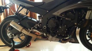 YAMAHA R6 SC PROJECT CRT TANPA CATALYST [upl. by Enerual]