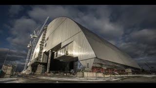 TIMELAPSE Larche de confinement de Tchernobyl en place HD [upl. by Lanna]