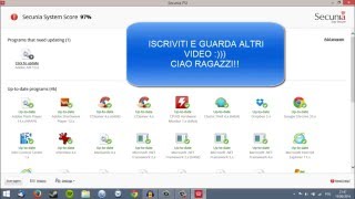 Come aggiornare tutti i programmi sul computer facilmente con SecuniaPSI [upl. by Khai100]