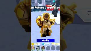 Unboxing Golden Future Large Clockman In Toilet Tower Defense Roblox [upl. by Analaj920]