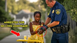 Racist Police Chief Arrests Black Girl for Selling Lemonade Unaware of Who Her Dad Is… [upl. by Azar]