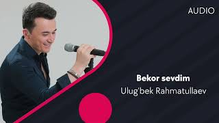 Ulugbek Rahmatullayev  Bekor sevdim Official Music [upl. by Aihsirt]