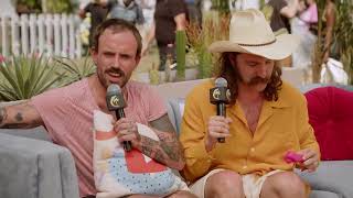 Idles  Interview  Coachella 2022 [upl. by Aissatan]