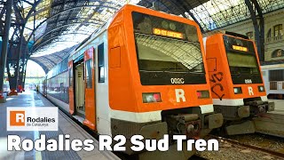 R2 Sud Tren  Rodalies de Catalunya  Viaje Completo [upl. by Inaffets713]