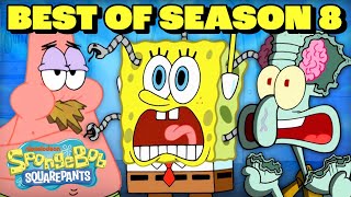 BEST of SpongeBob Season 8  2 Hour Compilation  SpongeBob [upl. by Niwrek]