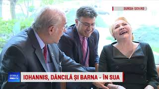 Iohannis Dăncilă și Barna se află în SUA Explicația analiștilor [upl. by Yllim]