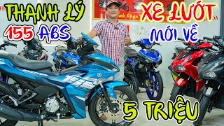 THANH LÝ LÔ XE LƯỚT YAMAHA EXCITER 155 VVA ABS MẪU 2024 SATRIA WINNER V3 SATRIA AB125 AB160 sốc 5tr [upl. by Adnohsirk175]