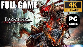 Darksiders Warmastered Edition  Full Game Walkthrough  PC 4K 60FPS UHD  No Commentary [upl. by Tsnre]