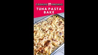 Tuna Pasta Bake  Creamy amp Cheesy  Canned Tuna Pasta Recipe Shorts [upl. by Flanna]