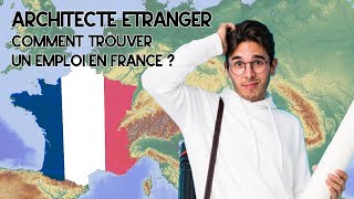 Architecte étranger  comment travailler en France   Foreign Architect  How to get a job in FR [upl. by Akcired]