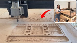 USINAGEM COM CNC ROUTER Uma encomenda especial [upl. by Giustino]