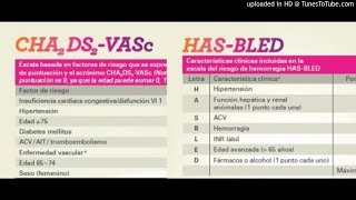 Criterios de CHADSVASc y HAsBLED ECOE podcast [upl. by Atinahs]