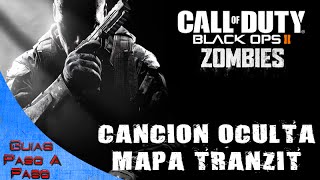 Call of Duty Black Ops 2  Canción oculta en el mapa Tranzit [upl. by Kamillah372]