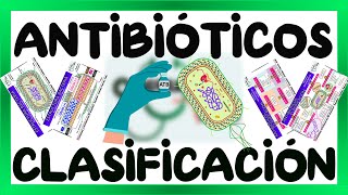 ANTIBIÓTICOS CLASIFICACIÓN Y MECANISMO DE ACCIÓN  GuiaMed [upl. by Eri]