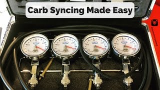 Carb Syncing How to Fine Tune Your Carburetors [upl. by Tiossem]