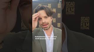 Sebastian Stan on receiving the Maverick Award at the 2024 SCAD Savannah Film Festival [upl. by Sheridan]