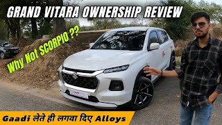 2024 Grand Vitara Ownership Review 🔥  2024 Grand Vitara Delta CNG ✅  Grand Vitara Alloys [upl. by Enimsay447]