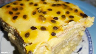 Cómo hacer Marquesa de Parchita maracuya passionfruit [upl. by Assirrem]