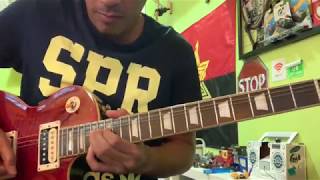 Pelangi Petang Def Gab C  Full Guitar Cover With Solo Slow Motion [upl. by Gipsy397]