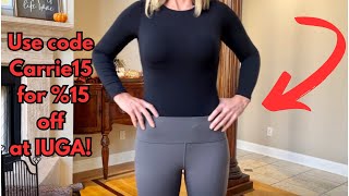 My New Basic Active Wear This Fall all around 25 IUGA yoga pants [upl. by Gill]